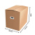 宝克思 搬家纸箱有扣手 80*50*60（5个装）周转箱大号纸箱子打包快递行李箱储物整理箱收纳箱盒包装纸盒