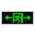 中为世行 免接电安全出口指示牌 自发光逃生通道标识夜光疏散标志 双面单向安全出口