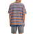 李维斯（Levi's）男士T恤短袖圆领条纹休闲运动舒适透气 Popcorn Blue Horizon L
