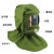 LISM披肩面罩石材切割喷漆打磨粉尘作业工厂装修打磨防尘面罩披肩头罩 绿色喷砂帽(帆布玻璃屏)