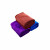 劳保佳 超细纤维毛巾 加厚吸水洗车毛巾 擦玻璃抹布 30*70cm 紫色
