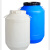 发酵桶塑料桶蜂蜜专用桶厨余垃圾堆肥发酵桶酵素桶胶桶化工桶 50L蓝圆特厚款