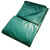 锦安行 JCH-FYB-006 防雨布篷布 雨棚布帆布 PVC防水雨篷布 油布 苫布 6×6m/张 军绿色 克重：600±30g/m²