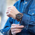 西铁城（CITIZEN）手表时尚潮流骚橙皮带防水光动能男士手表送礼情人节礼物 小牛皮BM8475-26E