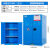 工业防爆柜化学品安全柜易燃易爆液体存放柜防火防爆柜12/45加仑 90加仑加厚（蓝色）