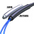 福为胜（FUWEISHENG）复合成品光缆室外单模铠装带电源线光纤免熔接光纤入户线 4芯+2*1.0电源 300米