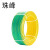 珠峰国标电线电缆ZR-BV10平方450/750V黄绿双色单芯单股铜芯阻燃家装硬线100米