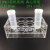 0.2/0.5/1.5/2/5/10/15/50ml 离心管盒/架 PCR管盒 样品管盒 促销 100ml 8孔有机玻璃离心管架