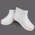 圣驰 eva男女雨靴厨师鞋水鞋白色雨鞋男中筒防滑鞋工作鞋 白色短筒 36