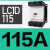 交流接触器LC1D09 D32 D50 D80D95AC220VAC380V电梯三相M7C LC1D11500 115A M7C AC220V