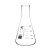 用于化学实验室工厂学校小口直口高硼硅玻璃加厚耐高温锥形瓶三角 小口100ml