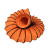 好工邦   通风管 PVC尼龙耐高温阻燃排风管 伸缩黄色软管  橙色 200mm*5米/根   单位：根