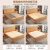 曲柯进口榉木实木床工厂直销双人床1.8米原木大床单人床主卧储物婚床 榉木实木单床 1.5米*2米 框架结构