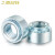 嘉耐特 镀蓝锌碳钢压铆螺母 压板螺母 PEM压铆S M10-1板厚2.3mm（30个）