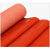 硅胶防火布阻燃布电焊布玻璃纤维消防软连接硅钛合金挡烟垂壁A级 红色单面硅橡胶1米宽*1.2mm厚 *50米一卷A