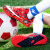 安誻童鞋品牌断码儿童足球鞋碎钉2024秋冬新款男童训练中大童 红色(短钉) 28码