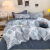 浪莎（LangSha）床上四件套纯棉100全棉被套罩磨毛床单三件套学生宿舍四季通用 爱巢 1.5m(5英尺)床