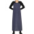筑采（ZHUCAI）PVC防水围裙 工业加厚围裙防水防油耐酸碱屠宰场水产石材工作 深蓝色110x75cm 