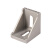 成卫 角码铝型材连接件工业铝角件铝型材配件 4040含螺丝（10个装）