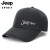 吉普（JEEP）帽子男士棒球帽时尚百搭秋季羊毛鸭舌帽旅游休闲户外运动帽子 A0275黑色