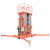 品牌移动式铝合金高空作业平台 液压升降机 取料机云梯升降台 六桅载重150公斤升高18米