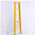 适配电工专用钢绝缘梯关节梯合梯人字梯电力检修专用绝缘直销 2米单梯