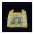 实验室垃圾袋新料加厚黄色废物包装袋平口背心式单只价 加厚70升手提80*90厘米