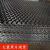 MDNG菱形钢板网护栏菱形钢板网加厚脚踏养殖防抛网吊顶装饰隔离护栏铁 1米宽X3米长6X10cm孔6mm厚