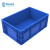 Raxwell蓝色EU系列周转箱长方形加厚塑料物流箱汽配箱水产养鱼养龟箱收纳整理储物分类箱RHSS4020