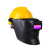 东部工品高空焊工防护电焊安全帽头戴式自动变光焊工面罩全自动焊帽高空不变光面罩（不含安全帽）