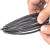 安达通 304不锈钢绳 黑色包塑包胶不锈钢丝绳一米价 黑色包塑2.5mm（7*7）