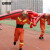 安赛瑞 消防训练陪练软摔跤拳击 人偶器材 摔跤假人 170厘米50公斤 红色 1E00027