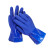 春蕾906耐油手套 27cmXL码 10双/扎 防滑耐磨耐酸碱防泼水保暖PVC磨砂手套蓝色 定制
