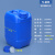 加厚食品级塑料桶水桶小方桶工业包装堆码桶化工桶10L升公斤kg斤 5L蓝色（4个）