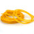 金固牢 KCxh-455 黄色橡皮筋 高弹力牛皮筋橡皮圈 直径3.5cm 一斤