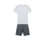 阿迪达斯（adidas）童装24夏季男童T恤套装儿童运动快干短袖短裤中大童夏装HS1608