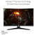 华硕（ASUS）TUF Gaming 27/30/32/34英寸曲面屏电竞游戏显示器 高刷低延迟 32英寸 (2560x1440)165Hz Monitor