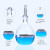 实验专用 高硼硅玻璃耐热耐高温耐酸碱比重瓶液体 密度瓶 固体 比 比重瓶25ml