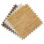 迪茵（DIYIN）木纹泡沫地垫拼接爬爬垫地板垫儿童房地毯脚垫卧室榻榻米爬行垫子 深色木纹60*60*1.0cm(4个装)