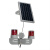 尚为(SEVA) SZSW2731 2*0.5W 3.7V 续航时间≥50h IP65 红光 LED（不含立杆） 太阳能声光报警器 1 盏 银色