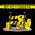 惠利得 正在施工注意安全警示牌告示牌提醒小心地滑维修清洁车位 工作进行中(10个)