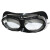 拍二发三防护眼镜护目镜打磨防尘防风沙劳保眼镜风镜玻璃镜片 绿色海绵玻璃眼镜