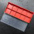 定制适用刀垫/数控刀片/塑料/单开/双开/白色/黑色/蓝色/红色/ 小号红色盒子双开
