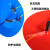 尤克达帝户外立式管道水泵电机防水罩PP材质 水泵防雨罩水泵帽防护盖 立式蓝色(特小)直径21CM
