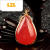LZL红纹石吊坠项链金镶嵌种收藏款毛衣链彩宝（520情人节生日礼物） 1080约6.7克