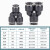 气管接头快速接头三通接头Y型三通PY4 PY6 PY8 PY10 PY12 PY16 PY12