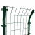 得豫工品 铁丝围栏 双边丝护栏 隔离网栅栏 高速公路护栏网 双边丝6mm*1.8m高*3m长+立柱 单位：件