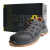 霍尼韦尔劳保鞋 透气防砸防刺防静电工作鞋钢包头安全鞋轻便 黑棕 SHX323202 45