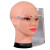 金诗洛 YB206-1 防护面罩 防飞沫护目头罩 透明塑料隔离眼镜架 面罩面屏 厨房炒菜