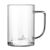 富光双层玻璃杯套装大容量透明办公室家用水杯带把手泡茶杯简